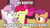 Size: 1080x604 | Tagged: safe, edit, edited screencap, screencap, apple bloom, scootaloo, sweetie belle, earth pony, pegasus, pony, unicorn, g4, my little pony: friendship is magic, the break up breakdown, boop, bowtie, cutie mark, cutie mark crusaders, female, filly, hay, image macro, lesbian, looking at each other, meme, noseboop, ship:sweetiebloom, shipping, the cmc's cutie marks, trio, trio female