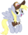 Size: 2560x3200 | Tagged: safe, artist:cheezedoodle96, derpy hooves, pegasus, pony, g4, .svg available, clothes, female, flying, hat, high res, looking at you, mailmare, mailmare hat, mare, shirt, simple background, smiling, solo, svg, transparent background, underp, vector