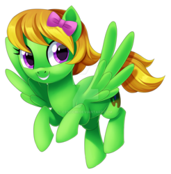 Size: 1024x1041 | Tagged: safe, artist:centchi, oc, oc only, oc:palette, pegasus, pony, female, mare, simple background, solo, transparent background, watermark