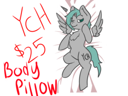 Size: 4000x3000 | Tagged: safe, artist:kiwiscribbles, oc, oc only, pony, body pillow, body pillow design, commission, simple background, solo, transparent background, your character here