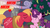 Size: 1280x720 | Tagged: safe, edit, edited screencap, screencap, big macintosh, sugar belle, earth pony, pony, unicorn, g4, my little pony: friendship is magic, the break up breakdown, episode followup, female, heart, male, nuzzling, ship:sugarmac, shipping, stallion, straight, text