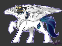 Size: 604x453 | Tagged: artist needed, safe, oc, oc only, oc:bloodray, pony, male, pilot, solo