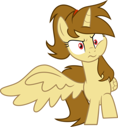 Size: 4000x4280 | Tagged: safe, artist:sovfleetfoot, edit, vector edit, oc, oc only, oc:katya ironstar, alicorn, pony, alicorn oc, confused, russian, simple background, solo, transparent background, vector