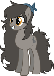 Size: 2229x3096 | Tagged: safe, artist:duskthebatpack, oc, oc only, oc:trash, earth pony, pony, commission, female, high res, mare, simple background, solo, transparent background, vector