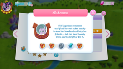 Size: 1280x720 | Tagged: safe, gameloft, mistmane, twilight sparkle, g4, game screencap, introduction card