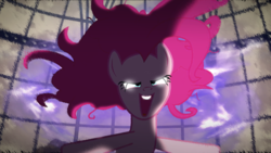 Size: 1360x768 | Tagged: safe, artist:rsa.fim, edit, edited screencap, screencap, pinkie pie, g4, evil, my hero academia, quirked pony, super powers