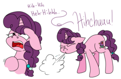 Size: 11376x7446 | Tagged: safe, artist:graymist, sugar belle, pony, g4, absurd resolution, cute, female, mare, nostril flare, nostrils, pre sneeze, simple background, sneeze cloud, sneezing, solo, transparent background