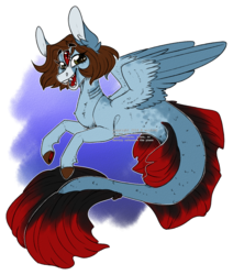 Size: 1231x1453 | Tagged: safe, artist:wolfs42, oc, oc only, oc:skky, merpony, sea pony, simple background, solo, transparent background