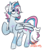 Size: 1050x1250 | Tagged: safe, artist:speedofwhatever, star catcher, pegasus, pony, g3, chest fluff, raised hoof, simple background, solo, transparent background