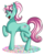 Size: 1024x1272 | Tagged: safe, artist:rockmangurl, minty, earth pony, pony, g3, anatomically incorrect, female, incorrect leg anatomy, simple background, solo, transparent background