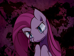 Size: 1024x768 | Tagged: dead source, safe, artist:haden-2375, pinkie pie, earth pony, pony, g4, crying, female, looking at you, mare, pinkamena diane pie, solo