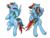 Size: 4000x3000 | Tagged: safe, artist:kiwiscribbles, rainbow dash, pegasus, pony, g4, blushing, body pillow, body pillow design, both cutie marks, butt, chest fluff, female, flying, heart eyes, mare, one eye closed, plot, simple background, solo, transparent background, underhoof, wingding eyes, wings, ych result