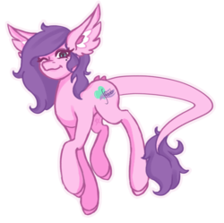 Size: 1519x1512 | Tagged: safe, artist:burû, oc, oc only, oc:melon sweet, earth pony, pony, female, mare, simple background, solo, transparent background