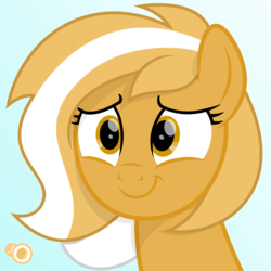 Size: 4083x4083 | Tagged: safe, artist:potato22, oc, oc only, oc:mareota, pony, absurd resolution, female, mare, simple background, smiling, solo
