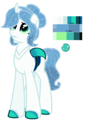 Size: 600x855 | Tagged: safe, artist:zafara1222, oc, oc only, oc:cicada, changepony, hybrid, female, interspecies offspring, offspring, parent:queen chrysalis, parent:shining armor, parents:shining chrysalis, simple background, solo, transparent background