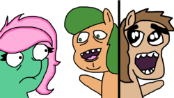 Size: 1920x1080 | Tagged: safe, artist:cherry1cupcake, oc, oc:cherry cupcake, funny faces, random ponies