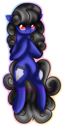 Size: 1015x2000 | Tagged: safe, artist:macaroonburst, oc, oc only, oc:calamity (calamity-studios), earth pony, pony, female, mare, simple background, solo, transparent background