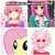 Size: 1280x1280 | Tagged: safe, fluttershy, g4, anime, cute, emoji, meme, mina ashido, mirai nikki, mlp is the best anime, moka akashiya, my hero academia, pink hair, rosario to vampire, shyabetes, text, weeaboo, yuno gasai