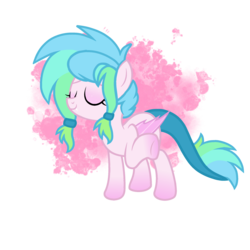 Size: 2300x2300 | Tagged: safe, artist:chococakebabe, oc, oc only, oc:fairie box, bat pony, pony, female, high res, mare, simple background, solo, transparent background