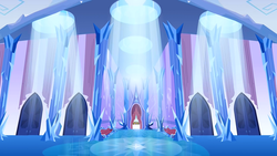 Size: 1280x720 | Tagged: safe, screencap, g4, games ponies play, crystal, crystal castle, crystal empire, foyer, no pony