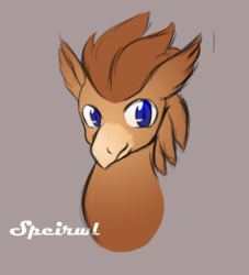 Size: 1200x1320 | Tagged: safe, artist:chaosknight, oc, oc only, hippogriff, solo