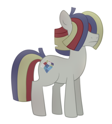 Size: 1024x1132 | Tagged: safe, artist:ashidaii, oc, oc only, oc:soggy quilt, earth pony, pony, male, offspring, parent:maud pie, parent:mud briar, parents:maudbriar, simple background, solo, stallion, transparent background