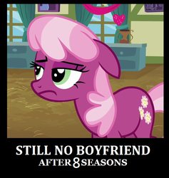 Size: 596x628 | Tagged: safe, edit, edited screencap, screencap, cheerilee, earth pony, pony, g4, hearts and hooves day (episode), annoyed, caption, female, floppy ears, image macro, mare, poor cheerilee, sad, solo, text