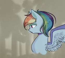 Size: 1000x900 | Tagged: safe, artist:nikosh14, rainbow dash, pegasus, pony, g4, female, mare, solo