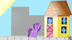 Size: 1920x1080 | Tagged: safe, artist:wonderschwifty, derpibooru exclusive, oc, oc:wonder sparkle, house