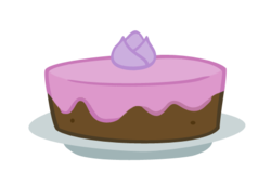 Size: 496x340 | Tagged: safe, artist:sharkwellington, cake, dish, food, no pony, simple background, transparent background, vector