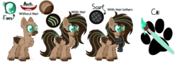 Size: 1744x632 | Tagged: safe, artist:mintoria, oc, oc only, oc:mint, pegasus, pony, chest fluff, clothes, ear fluff, female, heart eyes, mare, reference sheet, scarf, simple background, solo, transparent background, two toned wings, unshorn fetlocks, wingding eyes