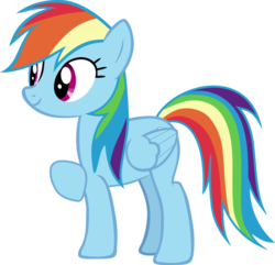 Size: 911x877 | Tagged: safe, alternate version, artist:frownfactory, rainbow dash, pegasus, pony, g4, top bolt, female, simple background, solo, transparent background, vector