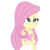 Size: 7680x7680 | Tagged: safe, artist:efk-san, fluttershy, equestria girls, g4, absurd resolution, alternate clothes, blushing, clothes, dress, female, lidded eyes, show accurate, simple background, smiling, solo, transparent background