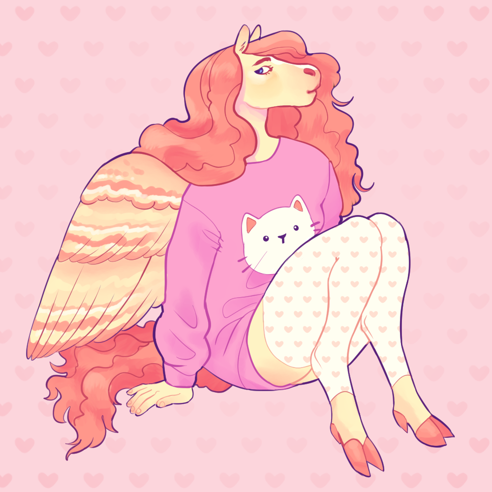  1740035 Safe Artist rumpledsweater Fluttershy Anthro Unguligrade 