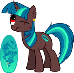Size: 1794x1778 | Tagged: safe, artist:fallingcomets, oc, oc only, oc:tidal wave, pony, unicorn, fallout equestria, female, mare, scar, simple background, solo, transparent background