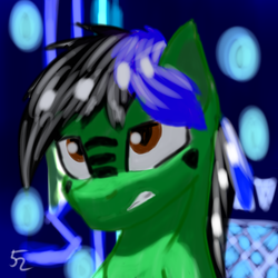 Size: 2000x2000 | Tagged: safe, artist:endelthepegasus, oc, oc only, oc:endel frostlion, pony, high res, male, solo