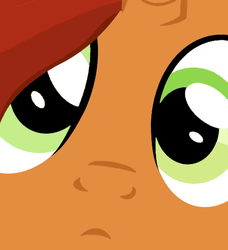 Size: 500x549 | Tagged: safe, artist:grapefruitface1, derpibooru exclusive, edit, part of a set, stellar flare, pony, unicorn, g4, the parent map, close up series, close-up, confused, extreme close-up, female, looking at you, meme, part of a series, solo, stare