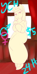 Size: 3000x6000 | Tagged: safe, artist:noxiedraws, earth pony, anthro, any gender, auction, church, commission, confessionary, fetish, male, nun, trap, ych example, your character here