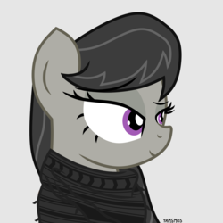 Size: 2500x2500 | Tagged: artist needed, source needed, safe, octavia melody, earth pony, pony, g4, clothes, female, high res, mare, simple background, solo