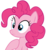 Size: 5163x5591 | Tagged: safe, artist:silentmatten, pinkie pie, earth pony, pony, g4, absurd resolution, female, simple background, solo, transparent background, vector, when she doesn't smile