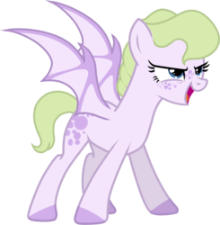 Size: 916x933 | Tagged: safe, artist:mikoneerd, oc, oc only, oc:lavanda, dracony, hybrid, female, interspecies offspring, offspring, parent:rarity, parent:spike, parents:sparity, simple background, solo, transparent background