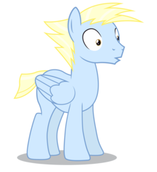 Size: 5000x5489 | Tagged: safe, artist:dragonchaser123, lightning riff, pegasus, pony, g4, grannies gone wild, .ai available, absurd resolution, background pony, las pegasus resident, male, simple background, solo, stallion, transparent background, vector