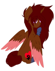 Size: 625x800 | Tagged: safe, artist:electricaldragon, oc, oc only, oc:amber, alicorn, pony, female, mare, simple background, sitting, solo, transparent background