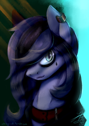 Size: 841x1190 | Tagged: safe, artist:chirpy-chi, oc, oc only, oc:repe, pony, bust, portrait, solo