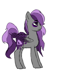 Size: 454x570 | Tagged: safe, artist:sodadoodle, oc, oc only, oc:scintillalight, pegasus, pony, colored wings, frown, pattern, simple background, solo, transparent background