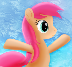Size: 1251x1168 | Tagged: safe, artist:startledflowerpony, tropical spring, earth pony, pony, g4, female, mare, solo