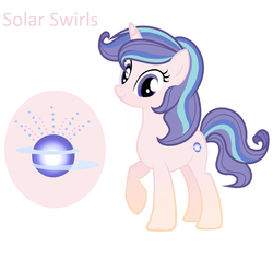 Size: 1908x1808 | Tagged: safe, artist:galaxysparkleyt, oc, oc only, oc:solar swirls, pony, unicorn, base used, female, mare, offspring, offspring's offspring, parent:oc:starbreaker, parent:oc:sunlay, parents:oc x oc, parents:starlay, simple background, solo, white background