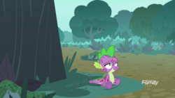 Size: 1920x1080 | Tagged: safe, screencap, spike, g4, molt down, discovery family logo, stone scales