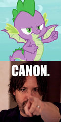 Size: 600x1200 | Tagged: safe, edit, edited screencap, screencap, spike, g4, molt down, m.a. larson, meme, text, winged spike, wings