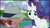 Size: 2560x1440 | Tagged: safe, screencap, rarity, spike, pony, unicorn, g4, molt down, callback